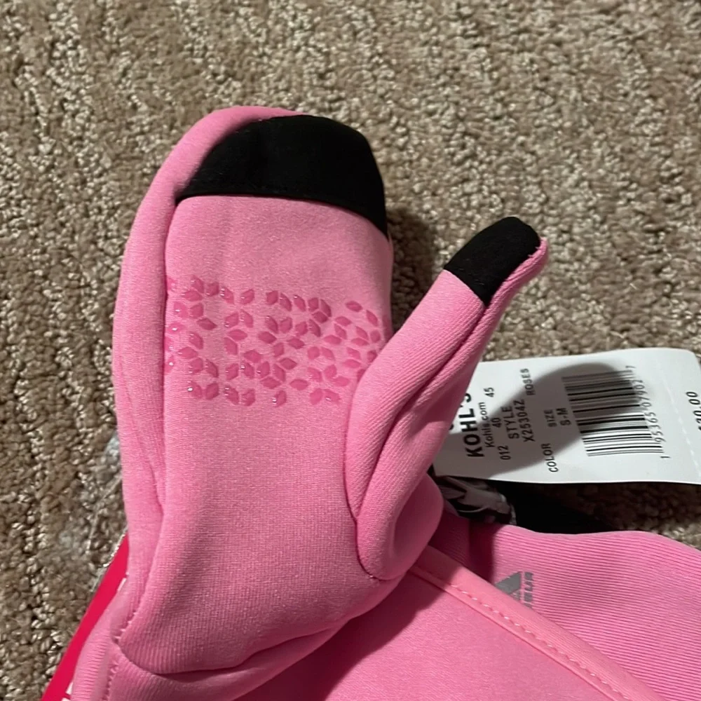 ❄️Girls Fleece Headband and Fleece Mittens